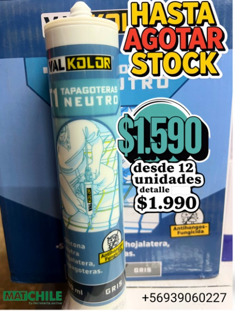 Tapagoteras gris oferta