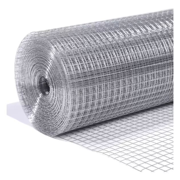 Malla Soldada Galvanizada 1/2x 90cm Alto X 30mt. Largo
