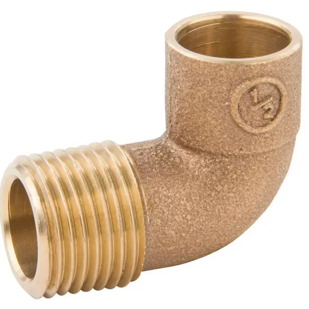 Codo de bronce 1/2 so he