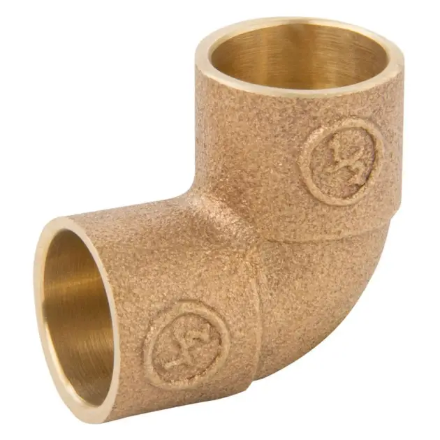 Codo de bronce 1/2 so so