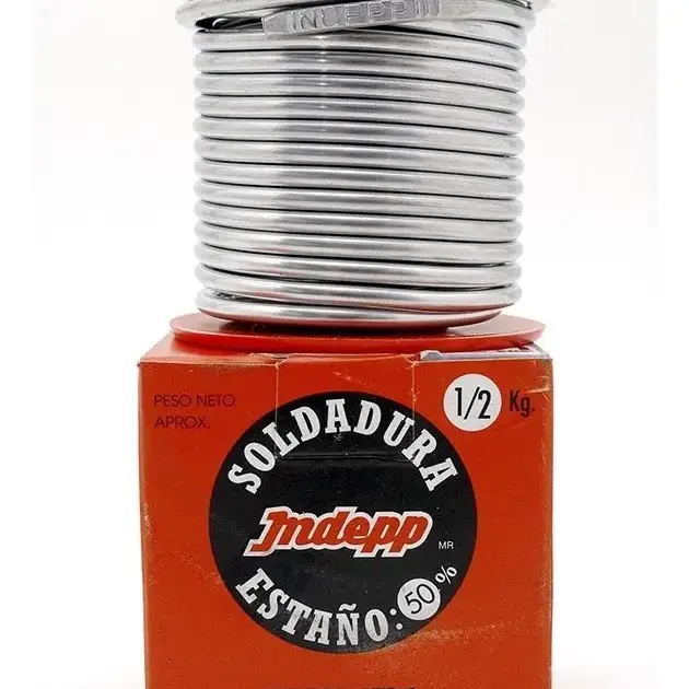 Soldadura 50% estaños carrete 500 gr