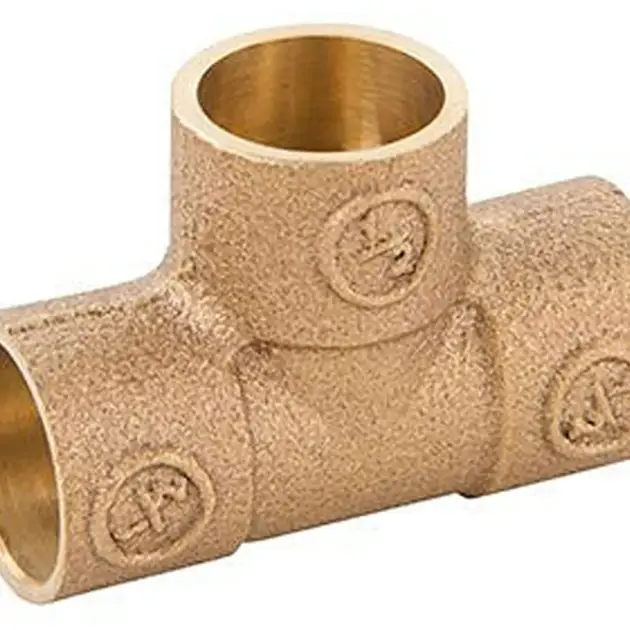 Tee de bronce 1/2 so so so