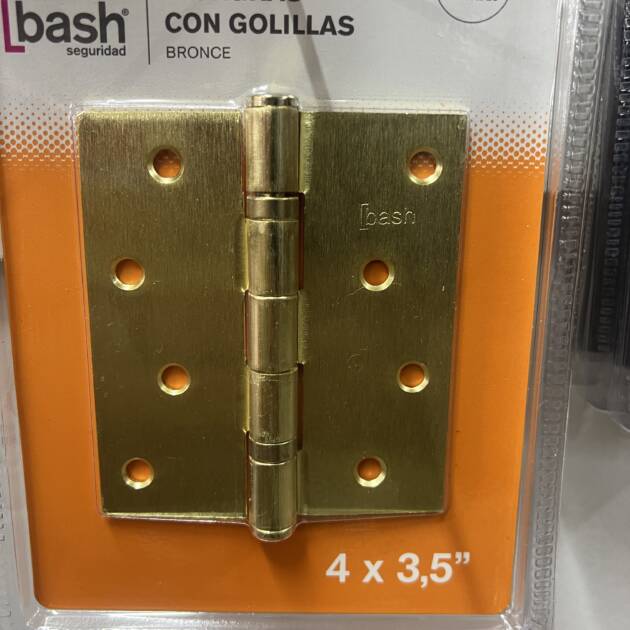BISAGRA 4x3.5" ( Pack 3 und)