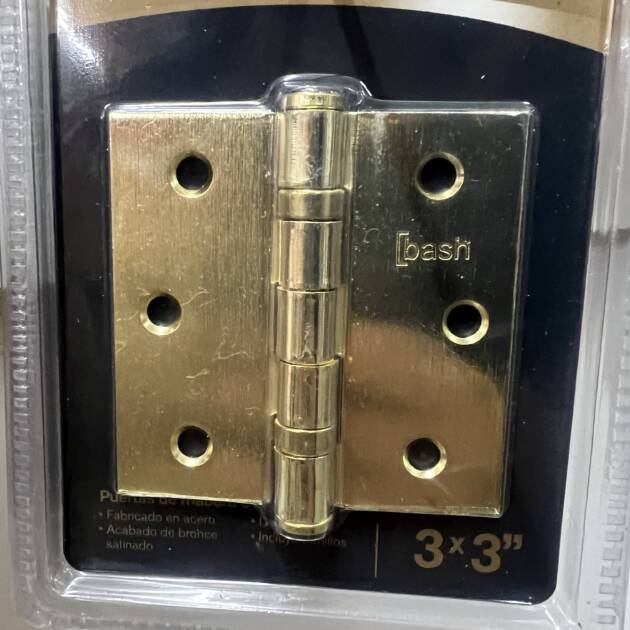 BISAGRA 3X3 (Pack 2 und)