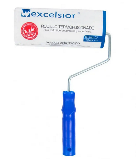 RODILLO ESPUMA POLIESTER EXCELSIOR 18CM