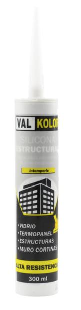 SILICONA ESTRUCTURAL 300ML NEGRA